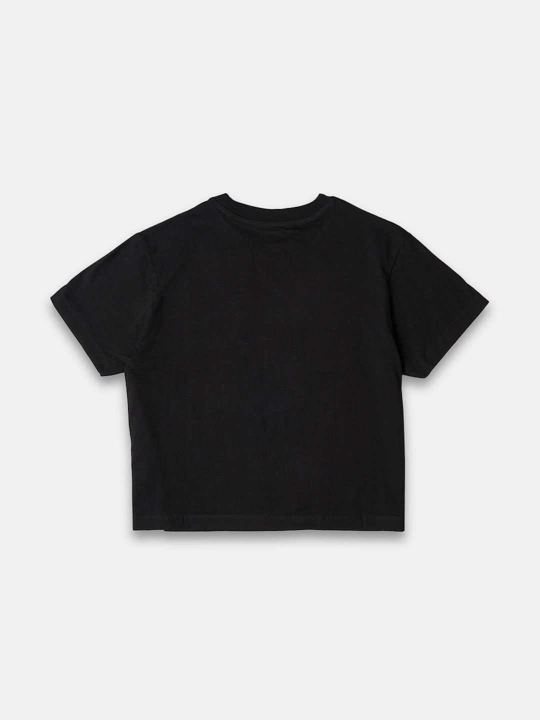 Women's 100% Organic Cotton Regular Fit Tshirt Black
