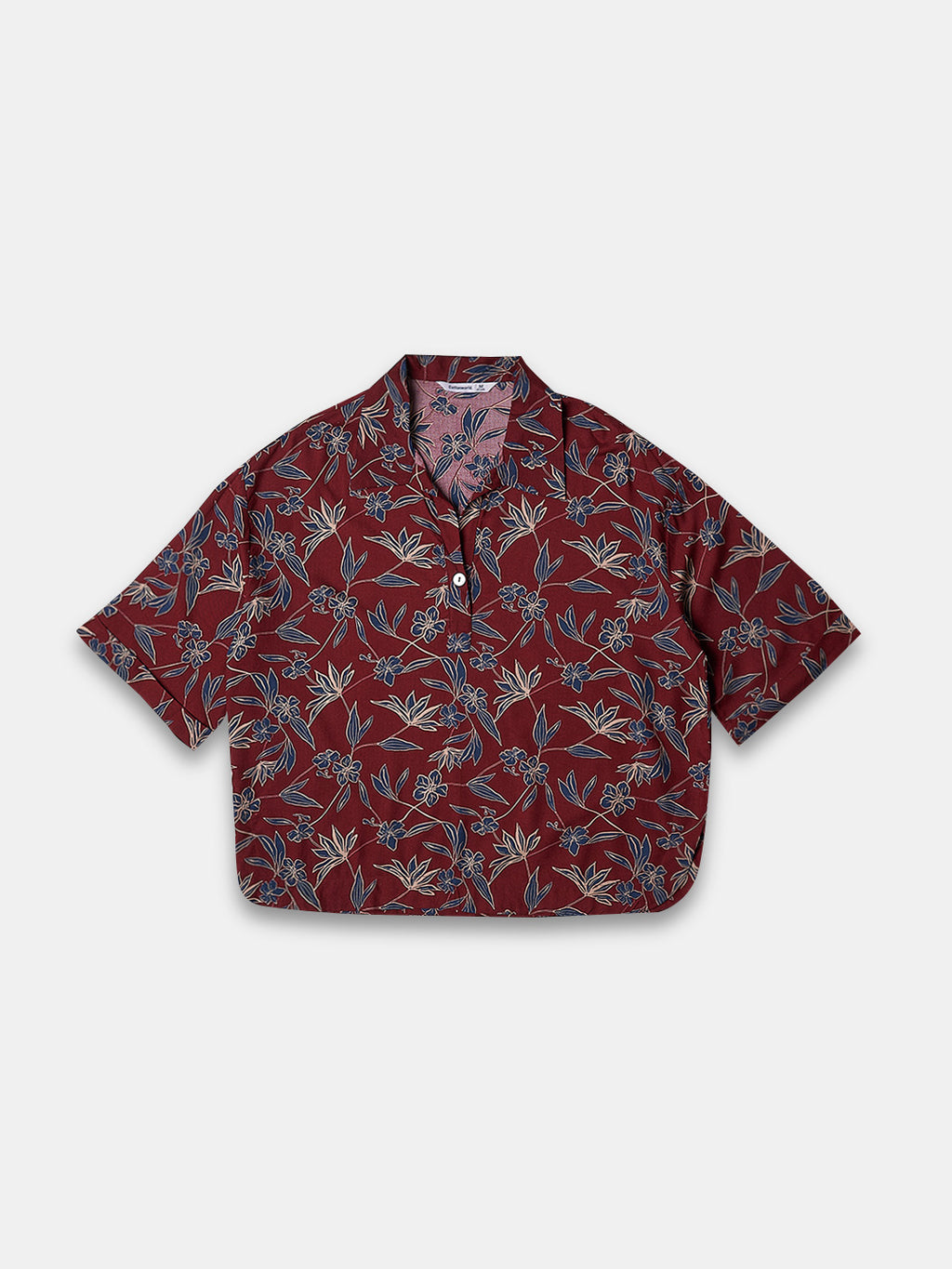 Women's 100% Viscose Regular Fit Blouse Maroon