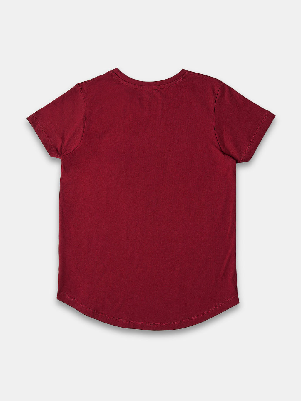 Women's 100% Cotton Regular Fit Tshirt Red