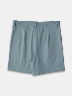 Women's Cotton Lycra Regular Fit Shorts Teal