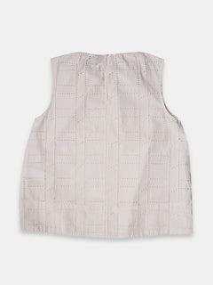 Women's 100% Cotton Regular Fit Blouse White