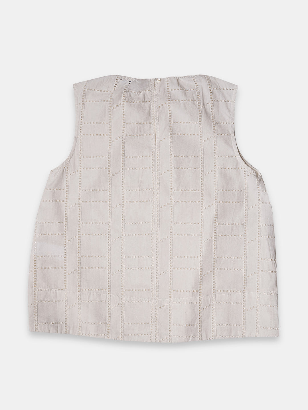 Women's 100% Cotton Regular Fit Blouse White