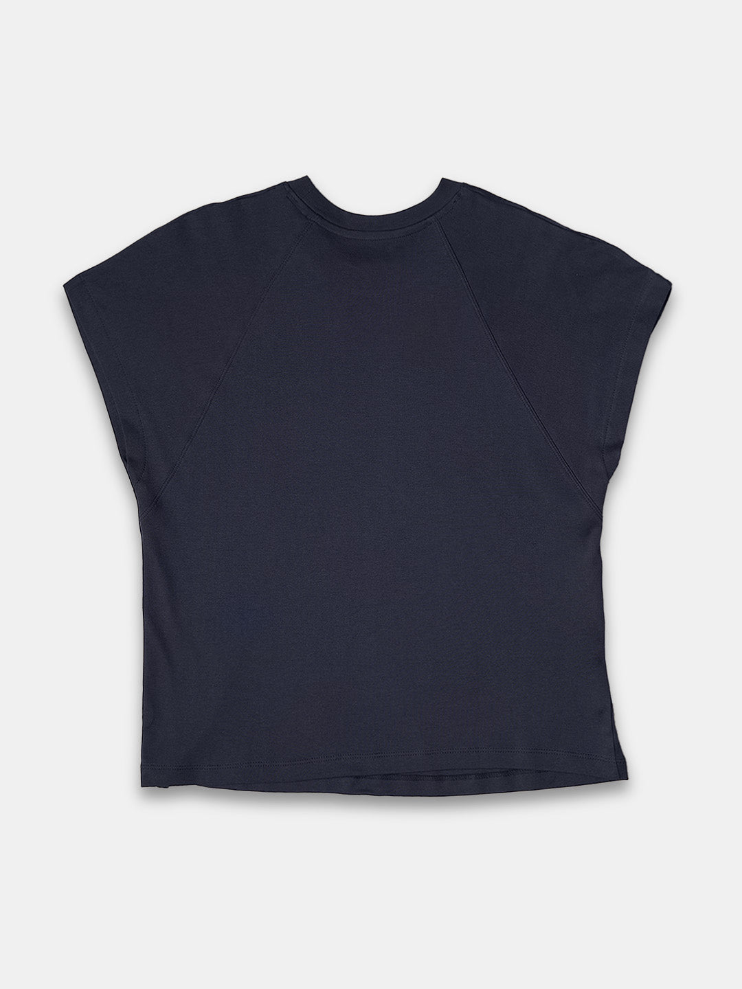 Women's 100% Cotton Regular Fit Tshirt Navy