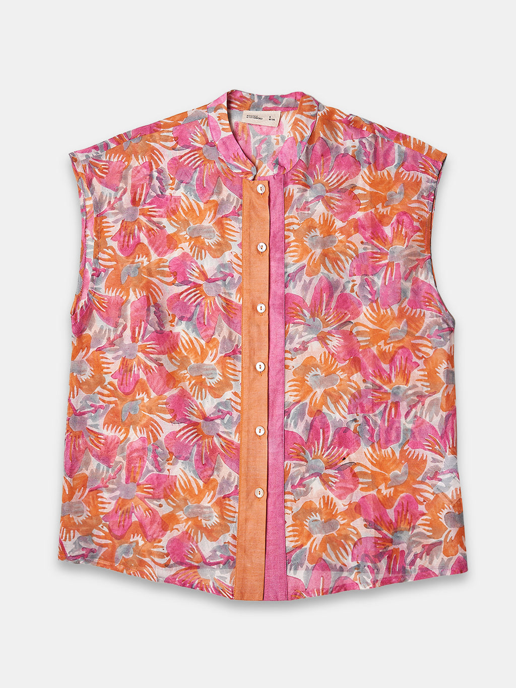 Women's Cotton Silk Regular Fit Blouse Pink