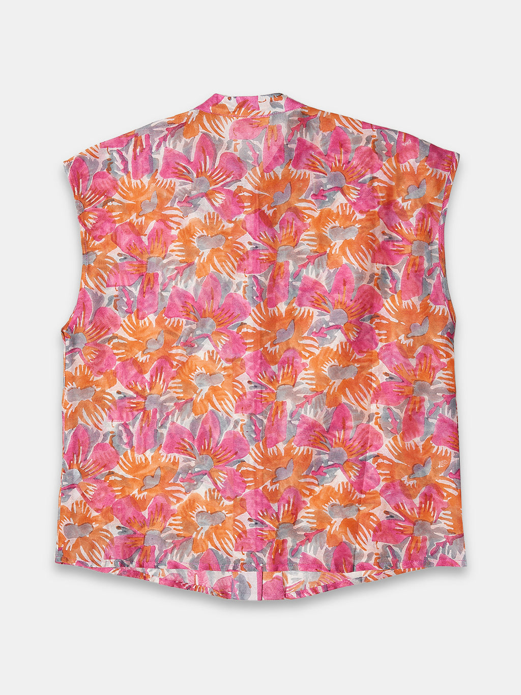 Women's Cotton Silk Regular Fit Blouse Pink
