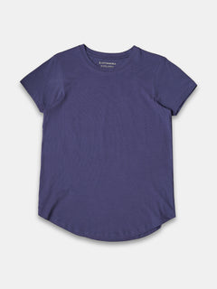 Women's 100% Cotton Regular Fit Tshirt Blue