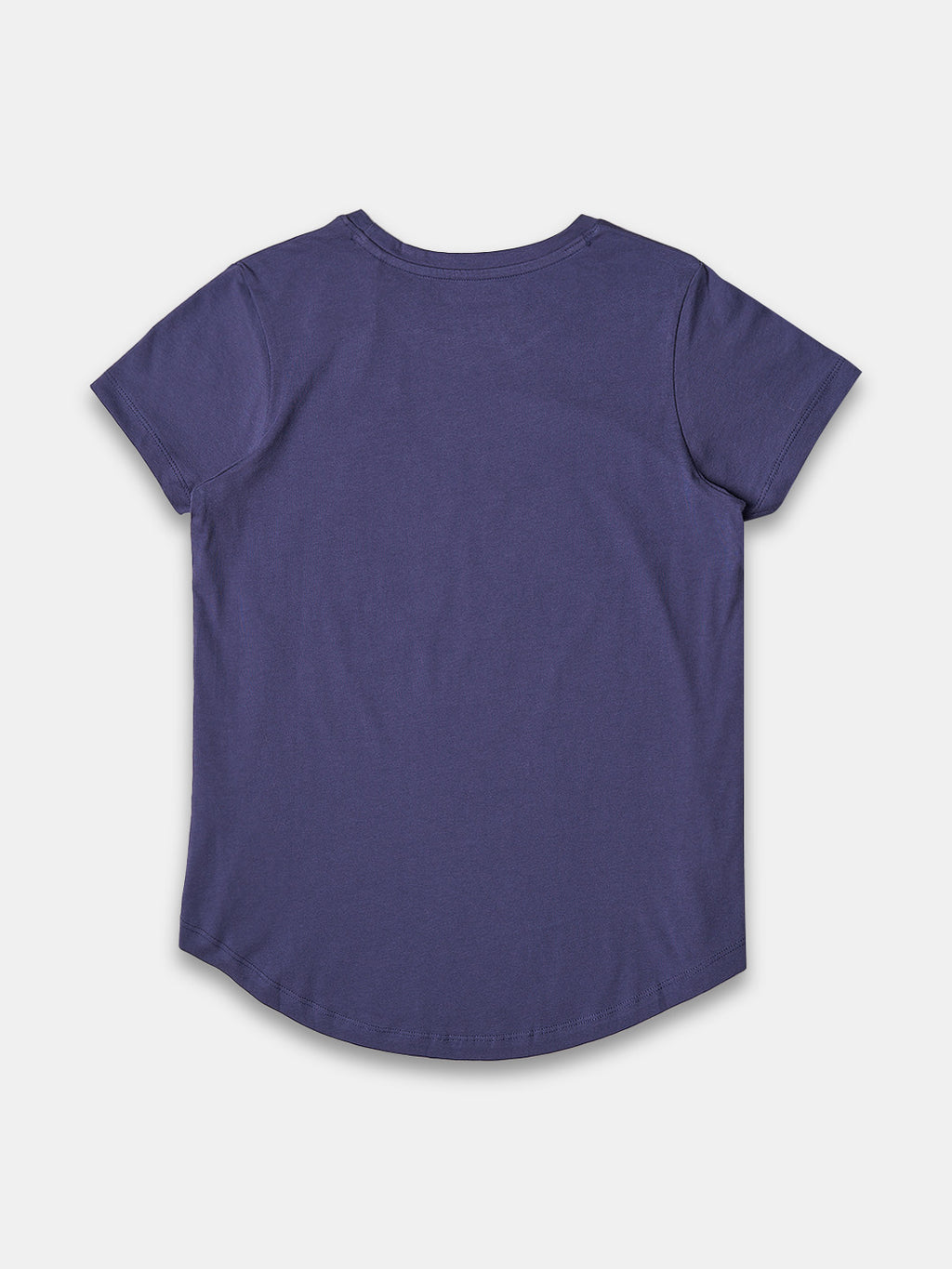 Women's 100% Cotton Regular Fit Tshirt Blue
