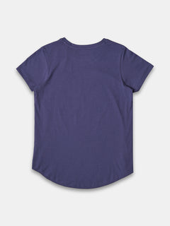 Women's 100% Cotton Regular Fit Tshirt Blue