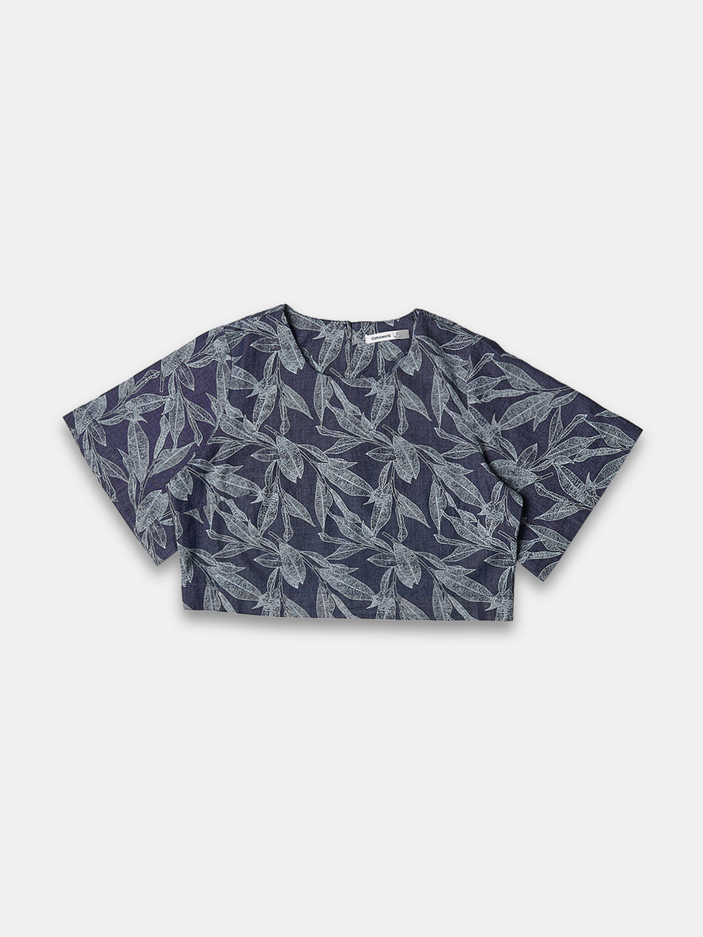 Women's 100% Cotton  Regular Fit Blouse Blue