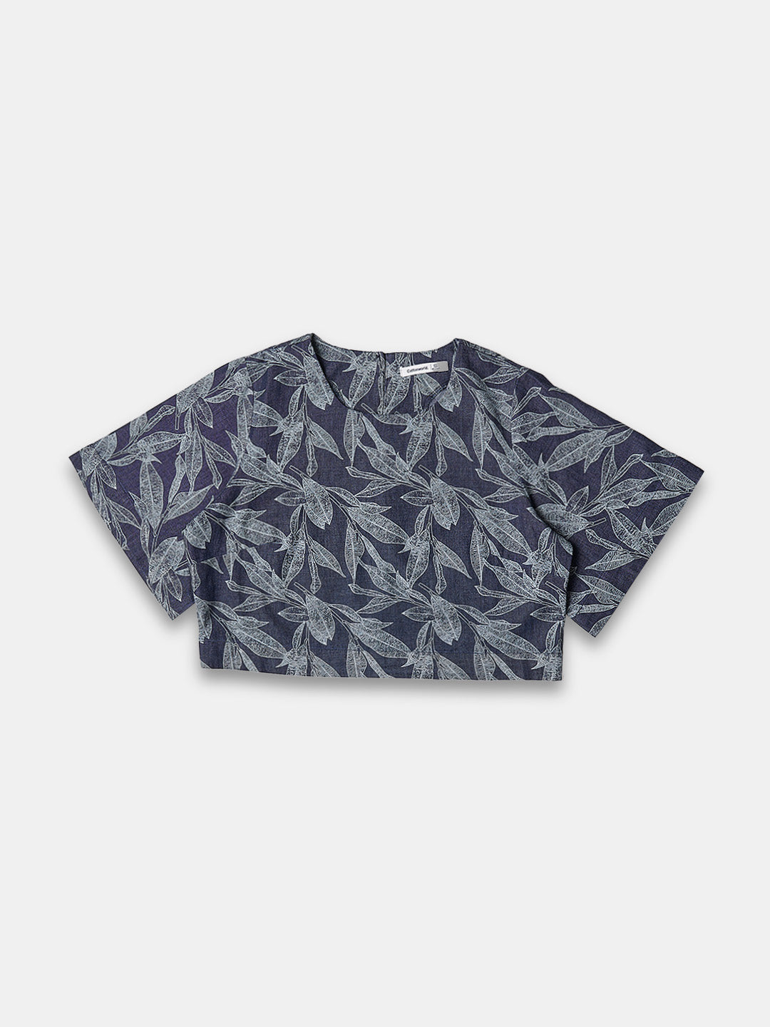 Women's 100% Cotton  Regular Fit Blouse Blue
