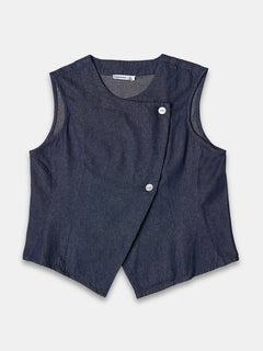 Women's 100% Cotton  Regular Fit Blouse Denim