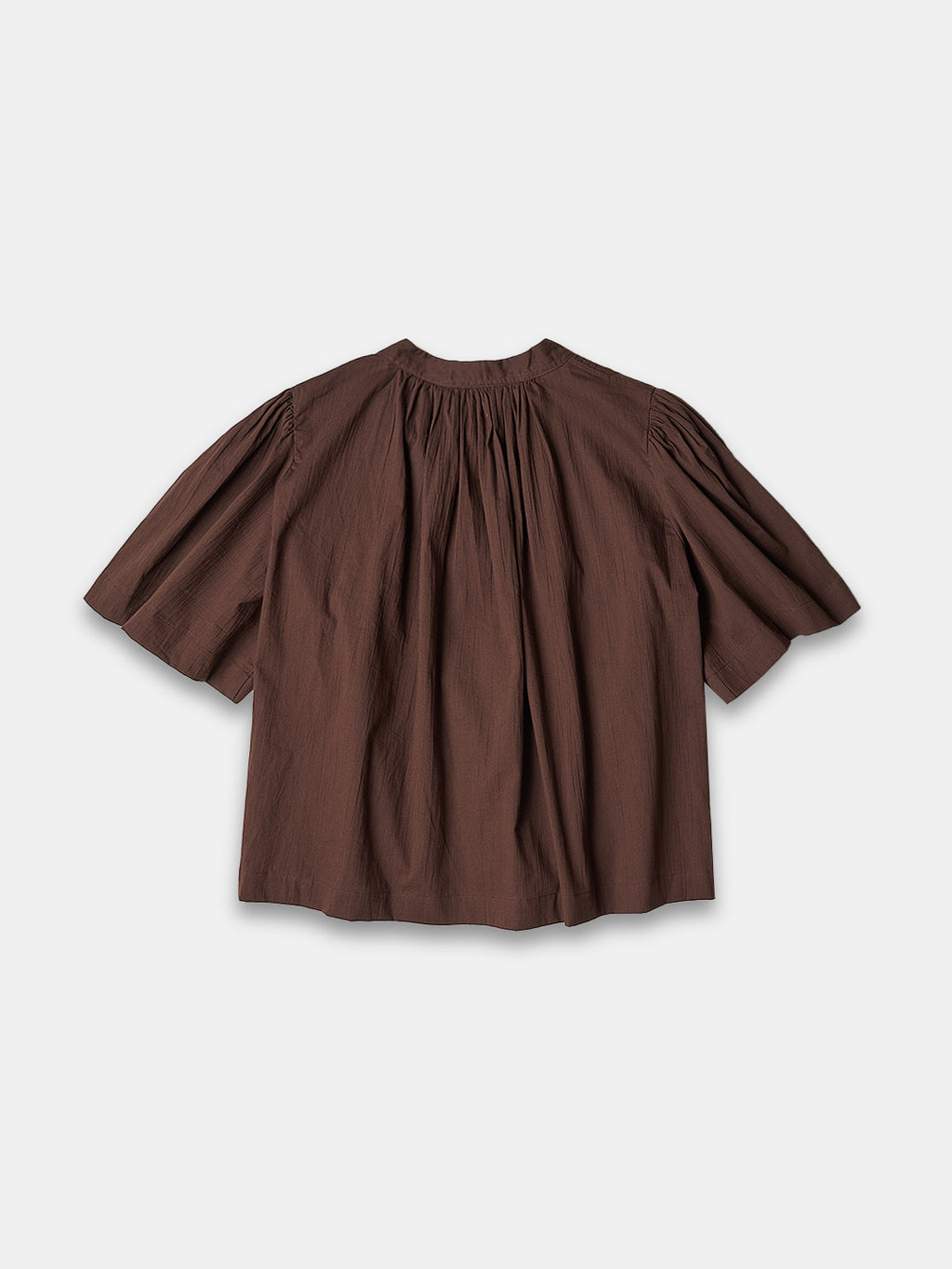 Women's 100% Cotton Regular Fit Blouse Brown