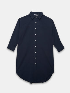 Women's 100% Cotton Relax Fit Kurta Navy