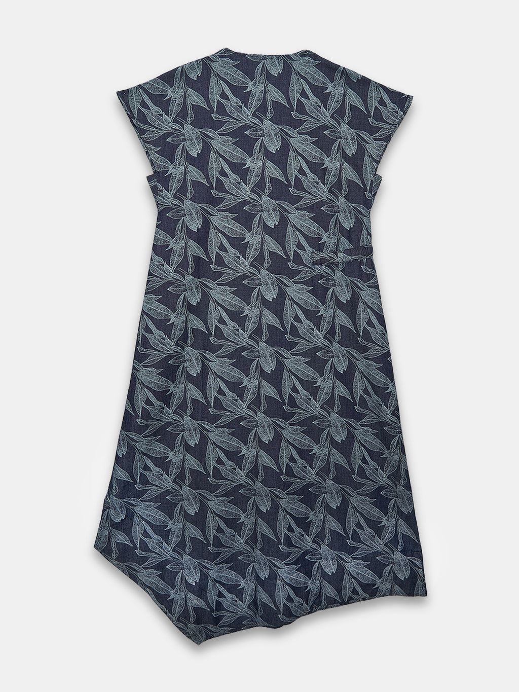 Women's 100% Cotton Regular Fit Dress Blue