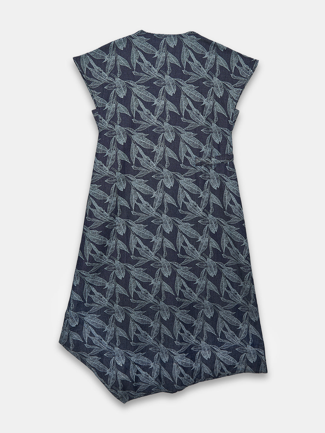 Women's 100% Cotton Regular Fit Dress Blue