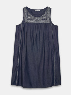 Women's 100% Cotton Regular Fit Dress Denim