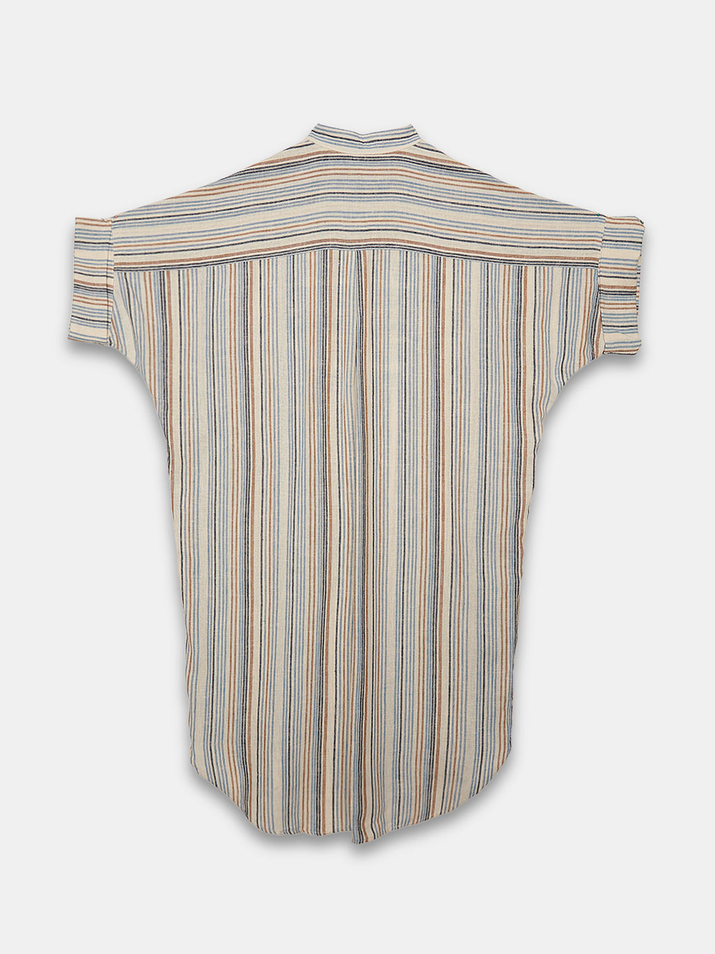 Women's Linen Viscose Boxy Fit Dress Cream