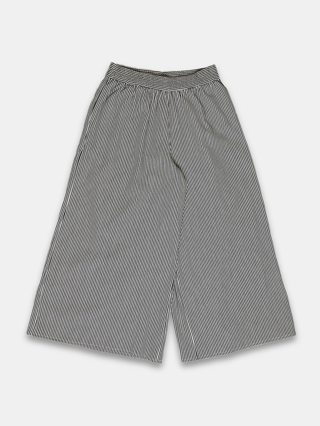 Women's Cotton Lycra Regular Fit Culotte Indigo