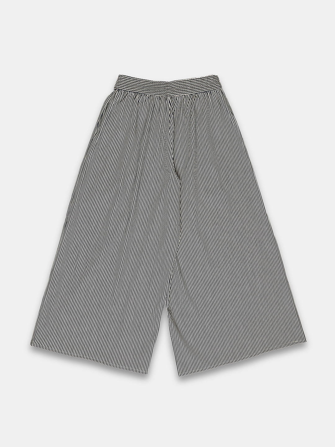 Women's Cotton Lycra Regular Fit Culotte Indigo