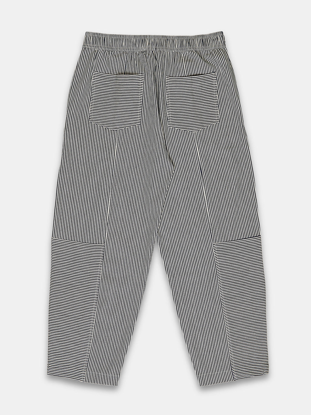 Women's Cotton Lycra Barrel Leg Pant Indigo