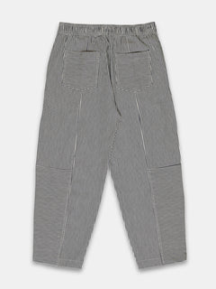 Women's Cotton Lycra Barrel Leg Pant Indigo