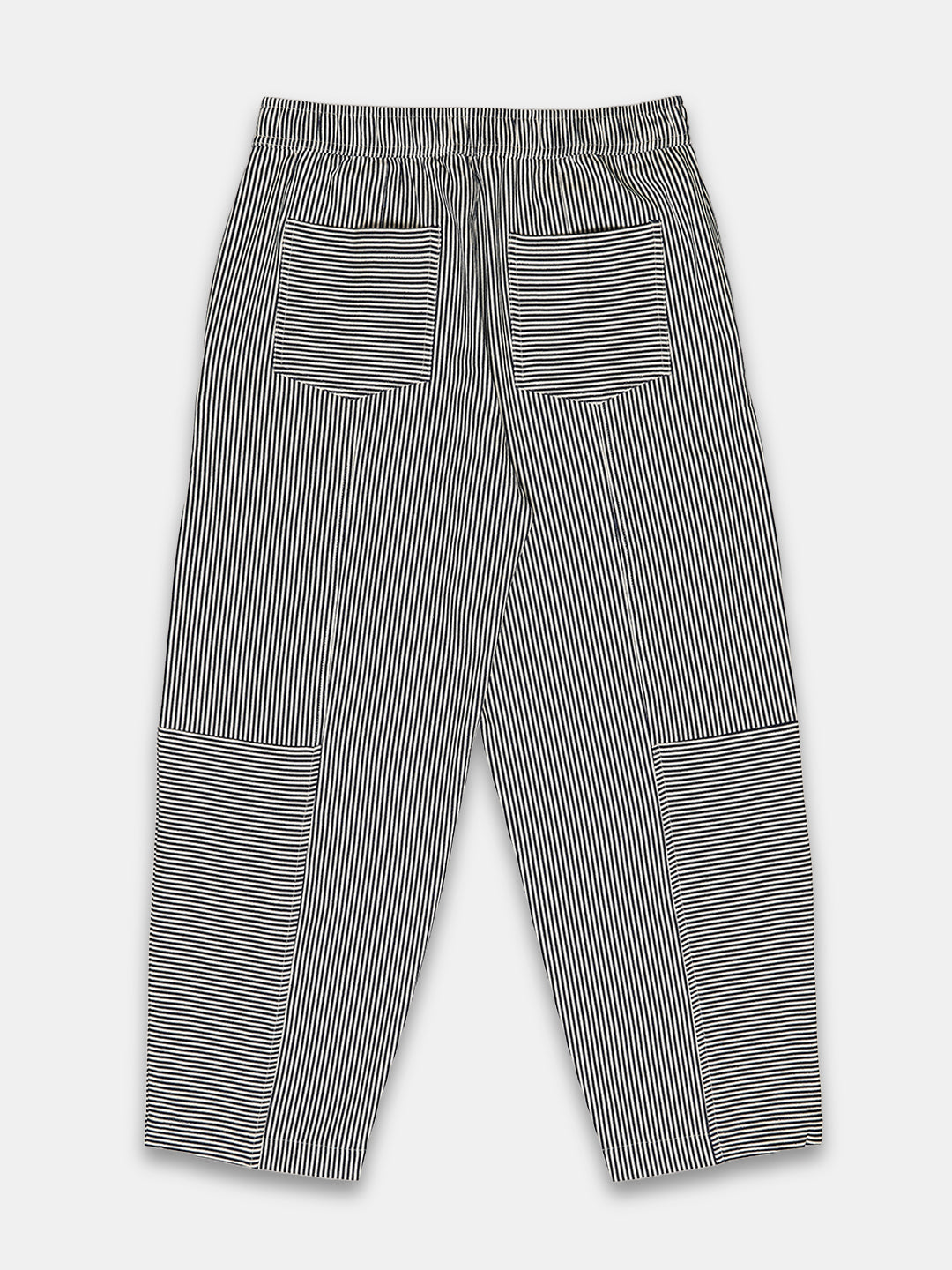 Women's Cotton Lycra Barrel Leg Pant Indigo