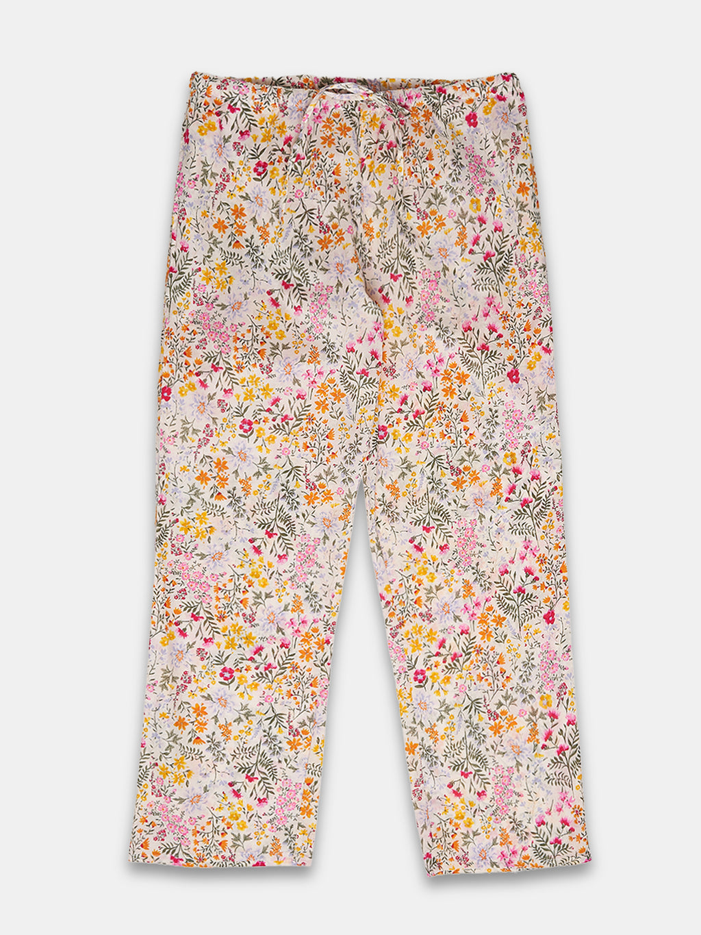 Women's 100% Cotton Regular Fit Pyjama Suit Multi