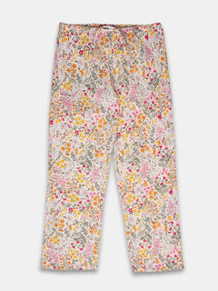 Women's 100% Cotton Regular Fit Pyjama Suit Multi