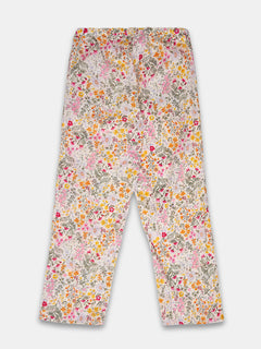 Women's 100% Cotton Regular Fit Pyjama Suit Multi