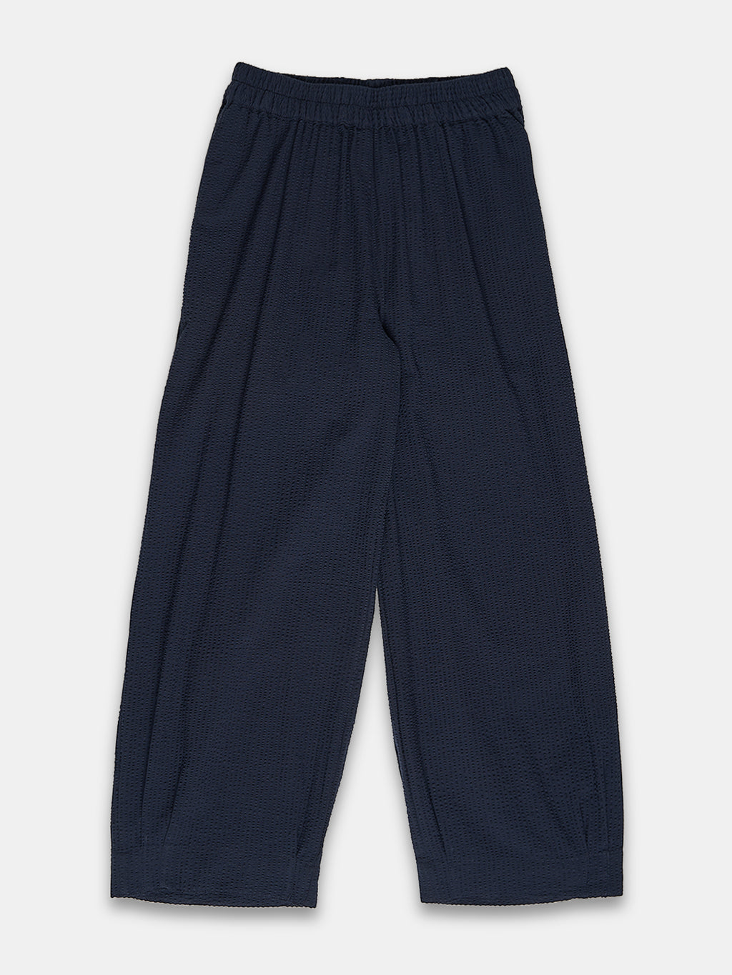 Women's 100% Cotton Regular Fit Pant Navy