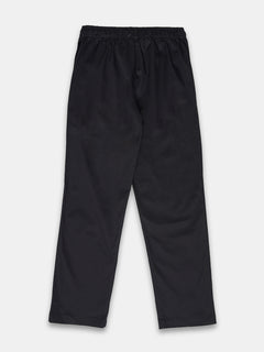 Women's Cotton Lycra Regular Fit Pants Black