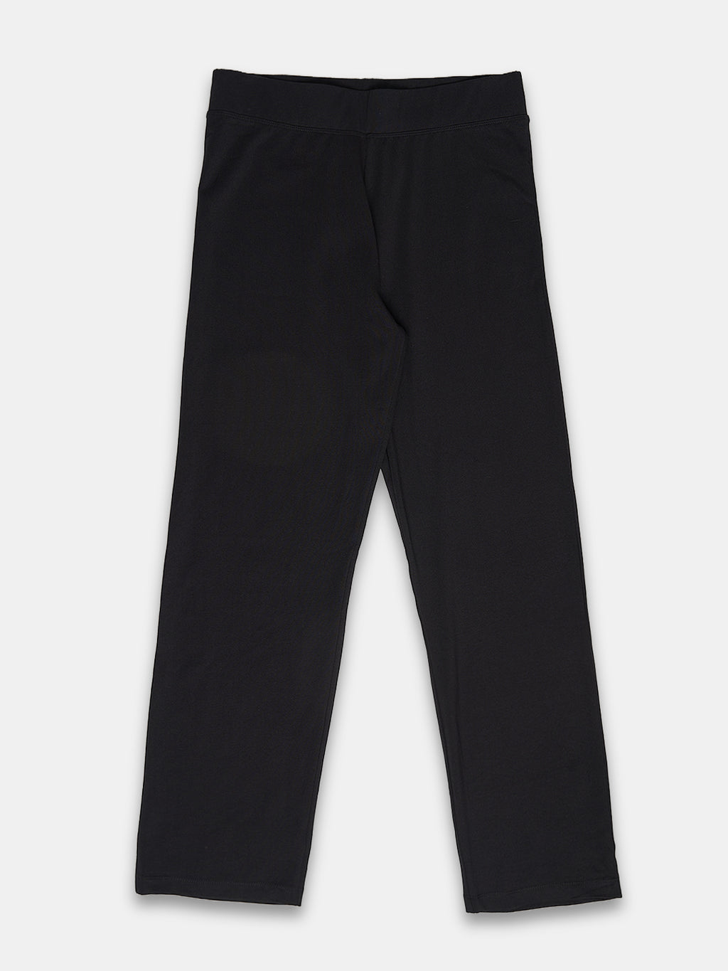 Women's Cotton Elastane Regular Fit KPant Black
