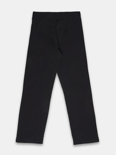 Women's Cotton Elastane Regular Fit KPant Black