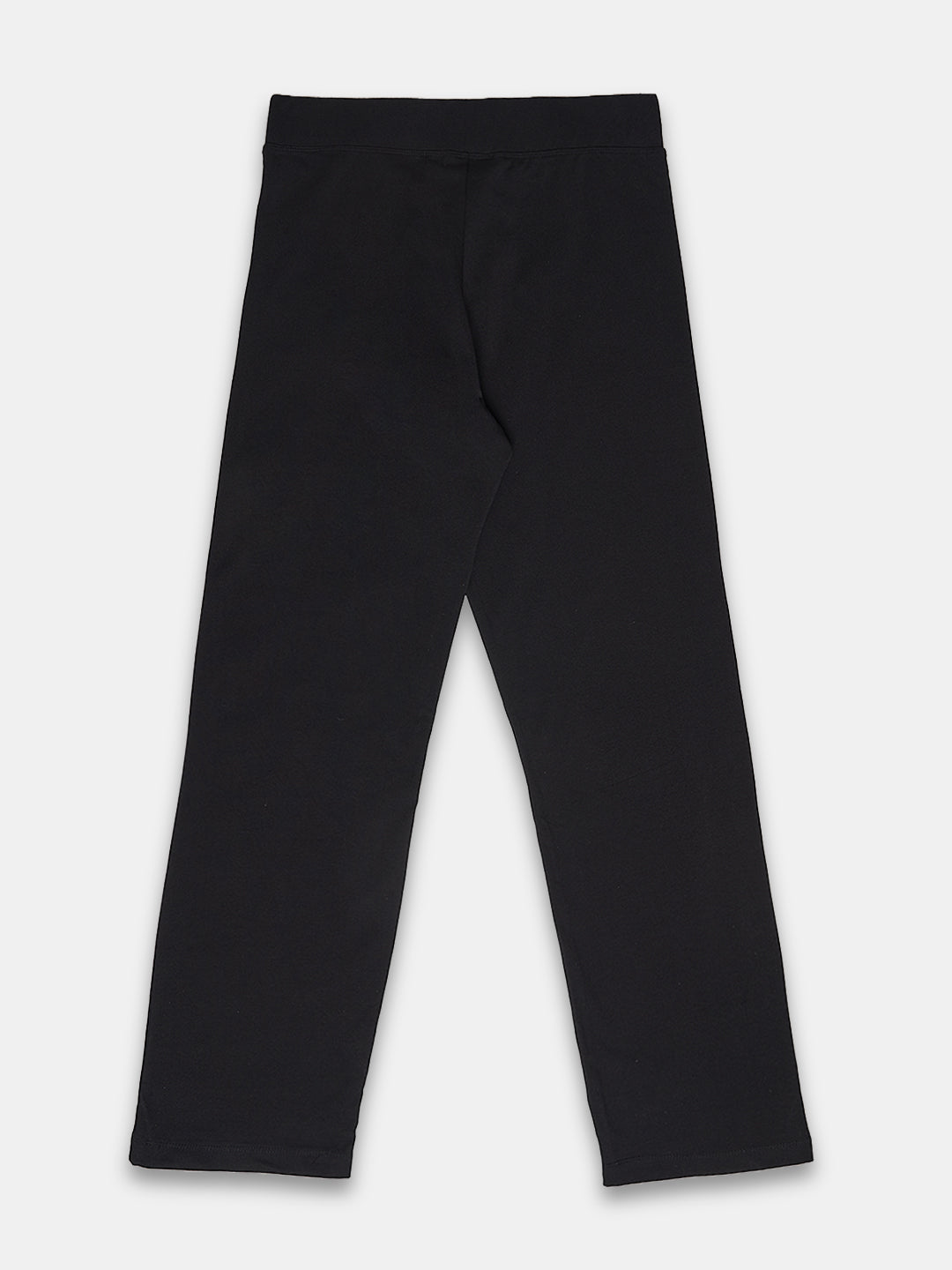 Women's Cotton Elastane Regular Fit KPant Black