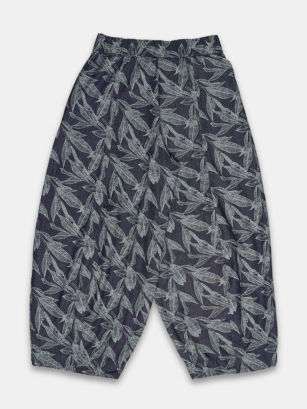 Women's 100% Cotton Barrel Leg Pant Blue