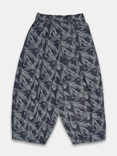 Women's 100% Cotton Barrel Leg Pant Blue