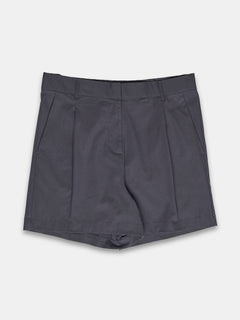 Women's Cotton Lycra Regular Fit Shorts Grey