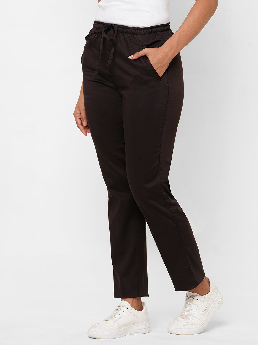Cotton Spandex 26 Beige Trousers in Hyderabad - Dealers, Manufacturers &  Suppliers - Justdial
