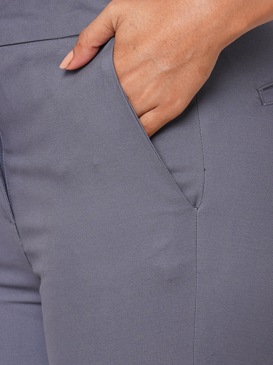 Buy Louis Philippe Grey Trousers Online  743930  Louis Philippe