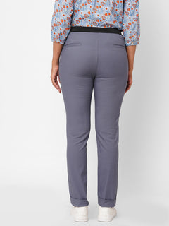 Women’s Cotton Slim Fit Pant Blue