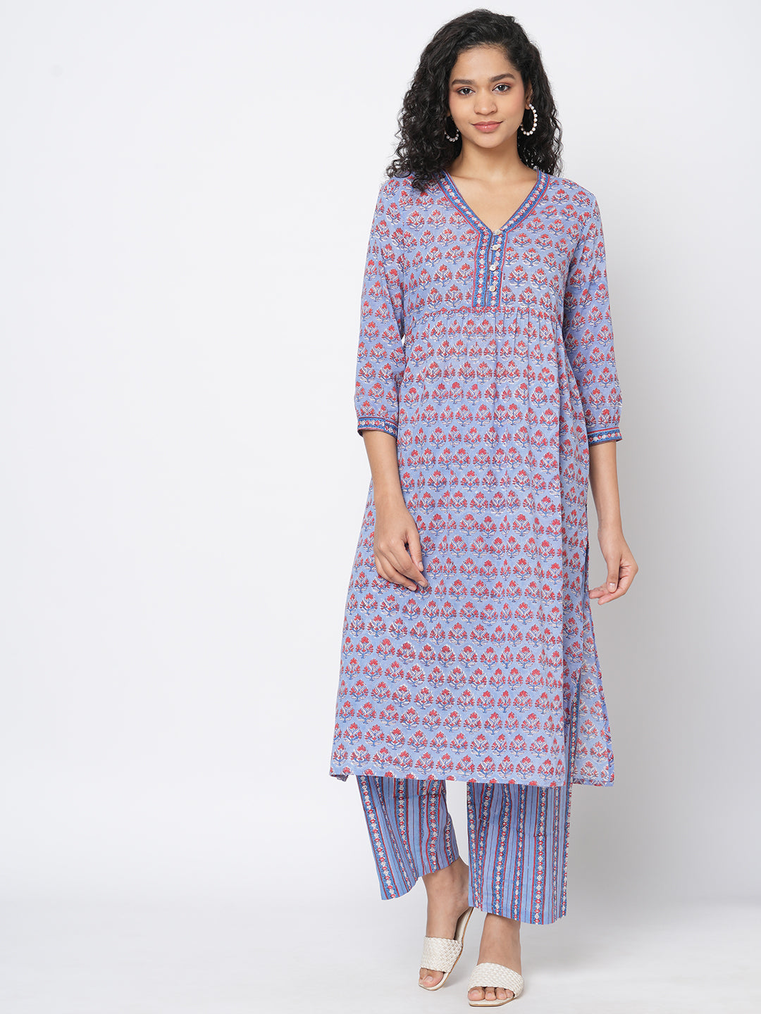 Fancy Cotton Printed Long Kurti For Women at Rs.999/Piece in bellary offer  by Prestige Ladies Showroom
