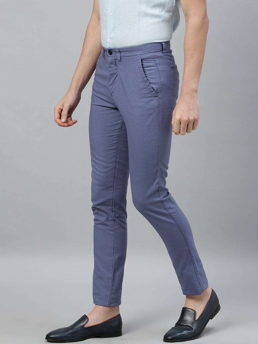 Buy Cottonworld Men Beige Regular Fit Solid Trousers - Trousers for Men  5492135 | Myntra