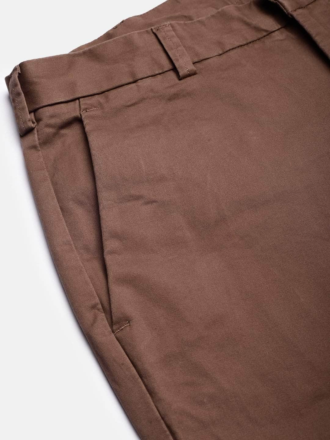 Brown Formal Pants  ASHTAG